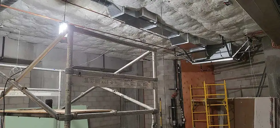 Commercial Insulation Installation with Spray Foam Ceiling in Victorville CA