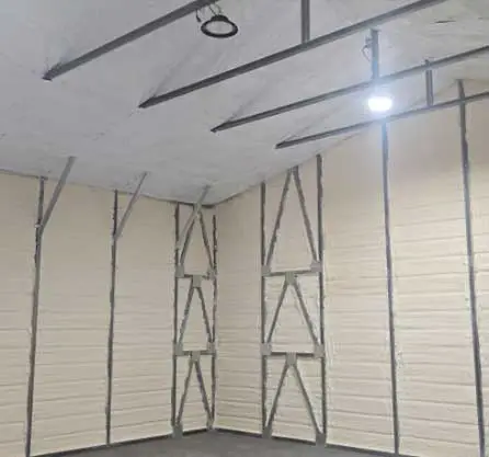 Insulated Garage Walls with Spray Foam Insulation Victorville CA